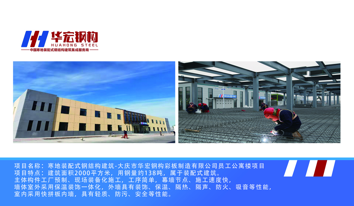 寒地装配式钢结构构筑-CC国际员工公寓楼项目